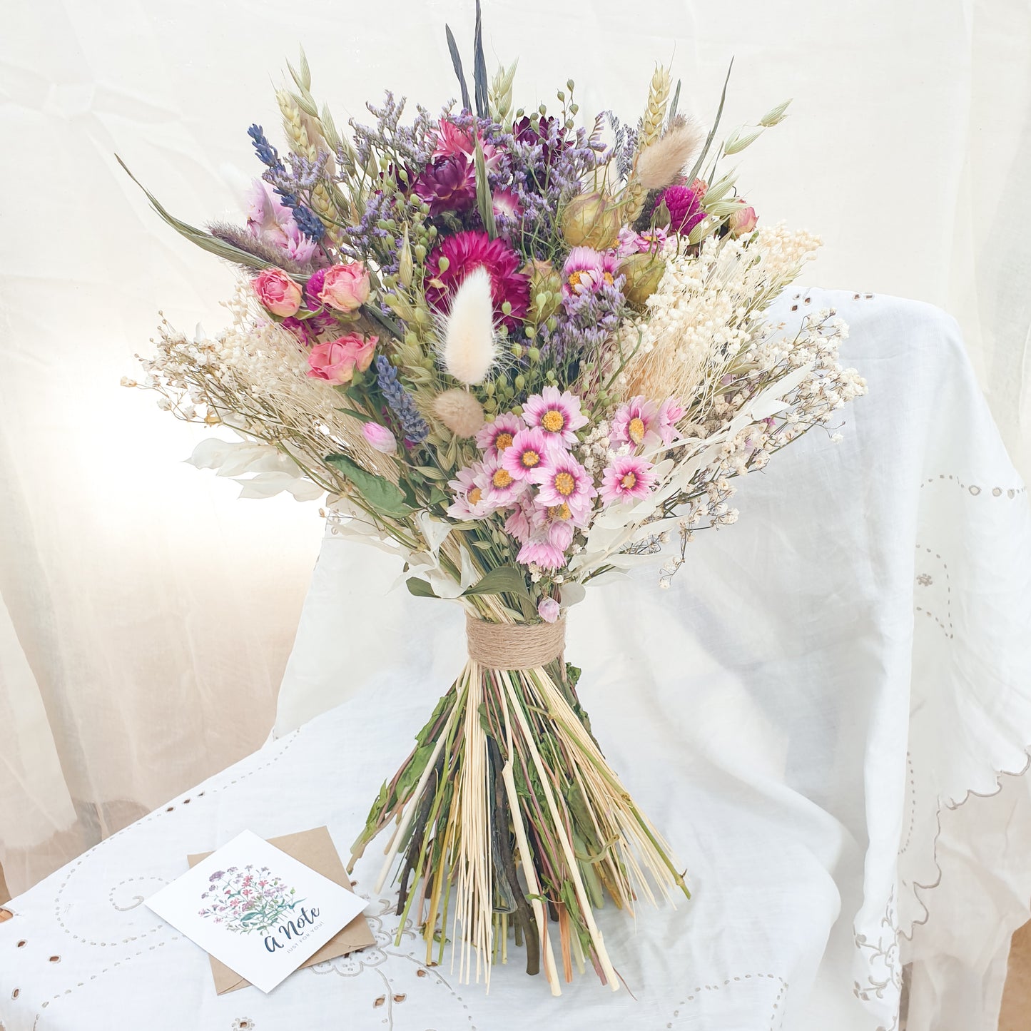 "Wildflower Meadows" Luxury Dried Flower Bouquet - Lytton Rose Botanical