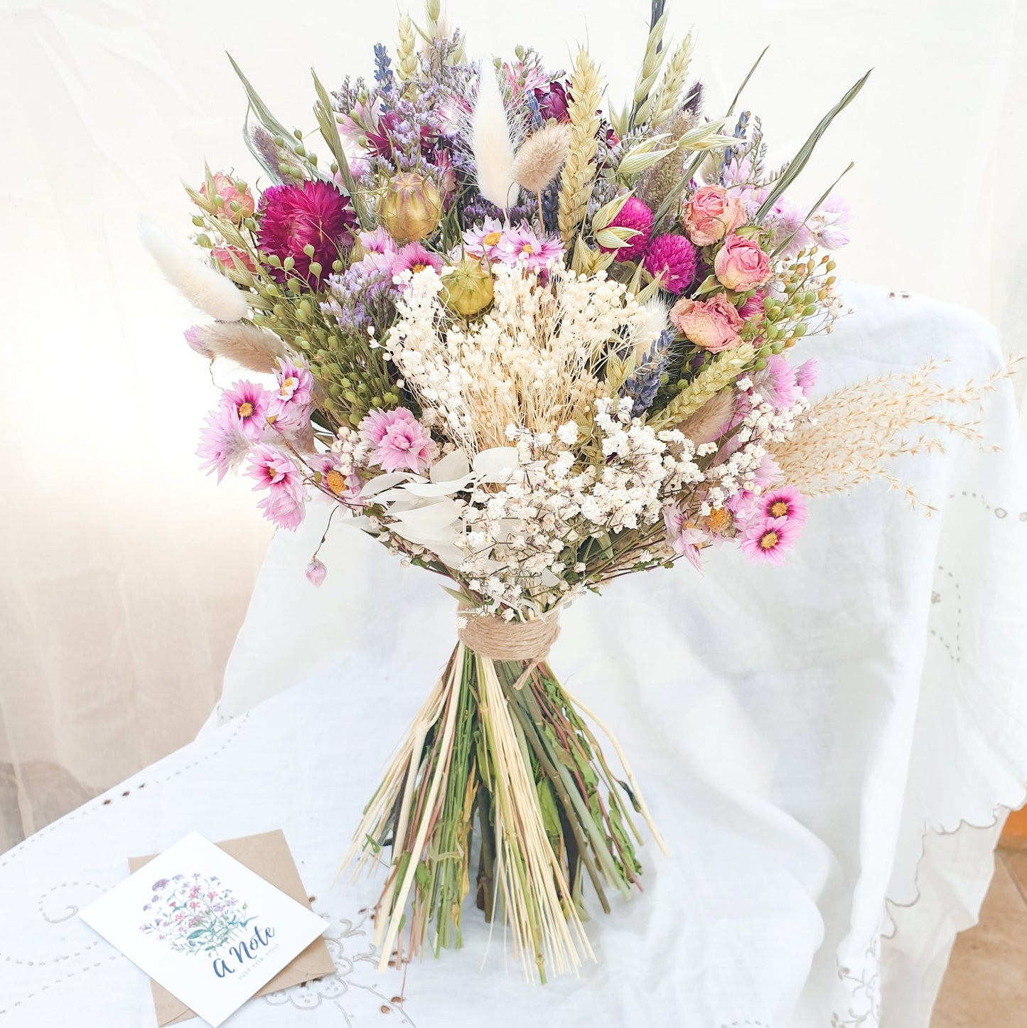 "Wildflower Meadows" Luxury Dried Flower Bouquet - Lytton Rose Botanical