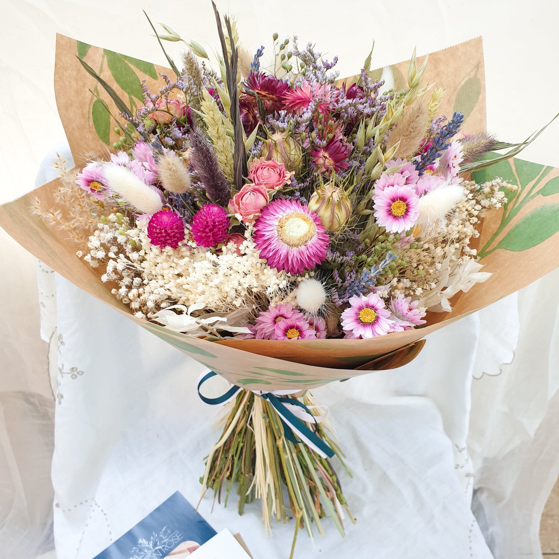 "Wildflower Meadows" Luxury Dried Flower Bouquet - Lytton Rose Botanical