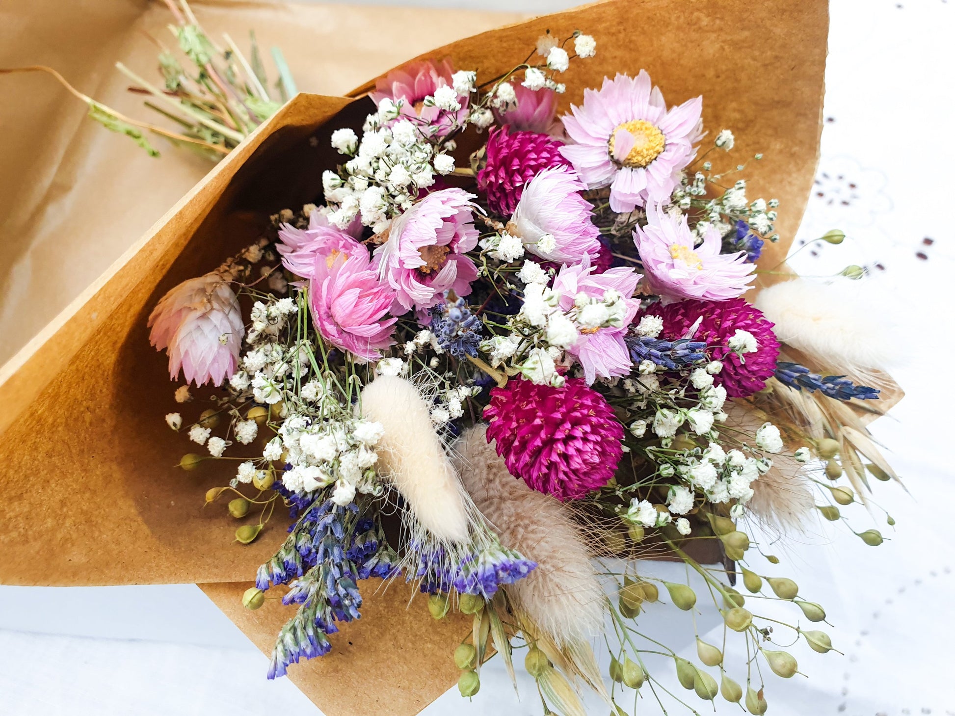 "Wildflower Meadows" Dried Flower Mini bouquet - Lytton Rose Botanical