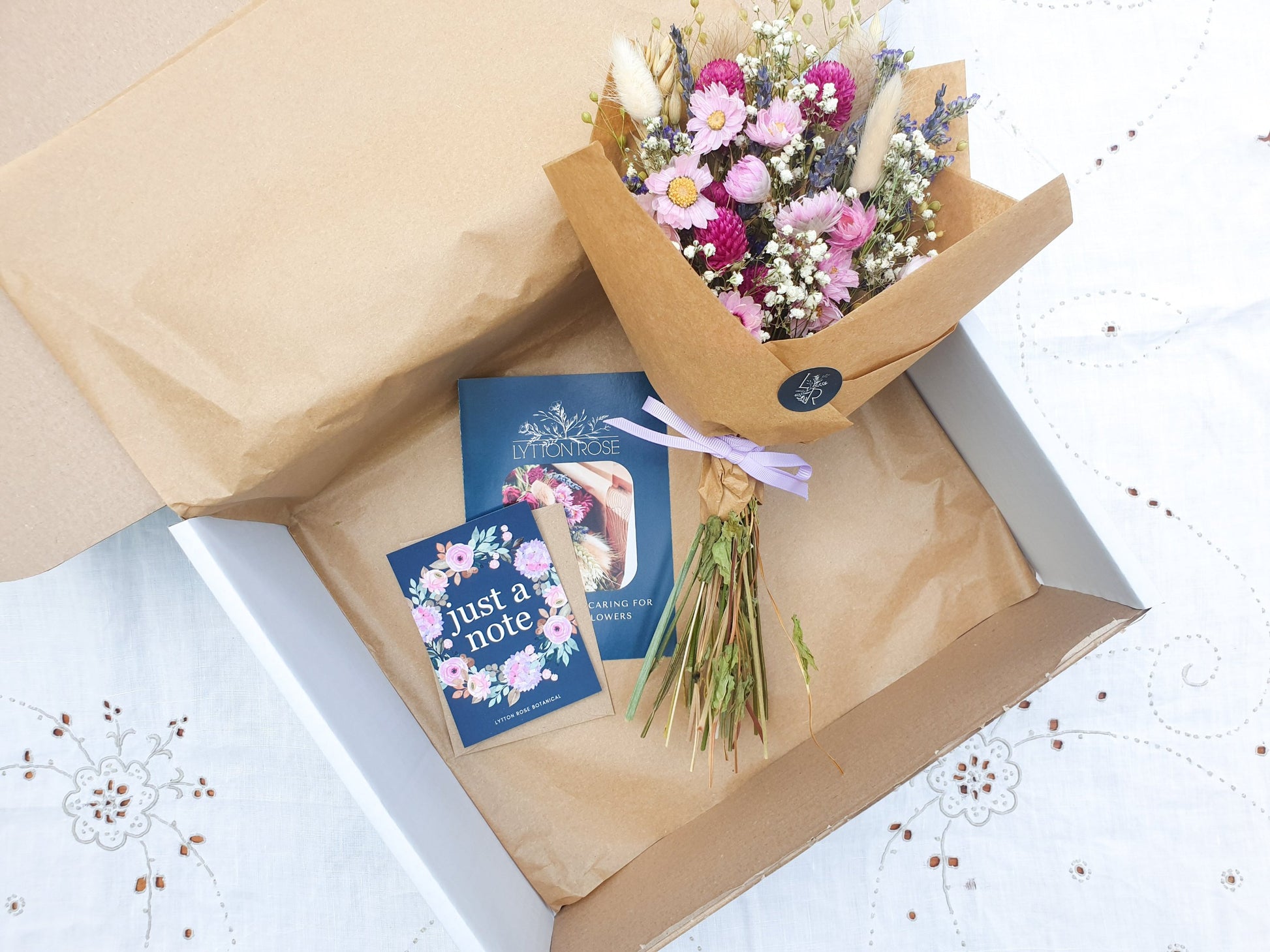 "Wildflower Meadows" Dried Flower Mini bouquet - Lytton Rose Botanical