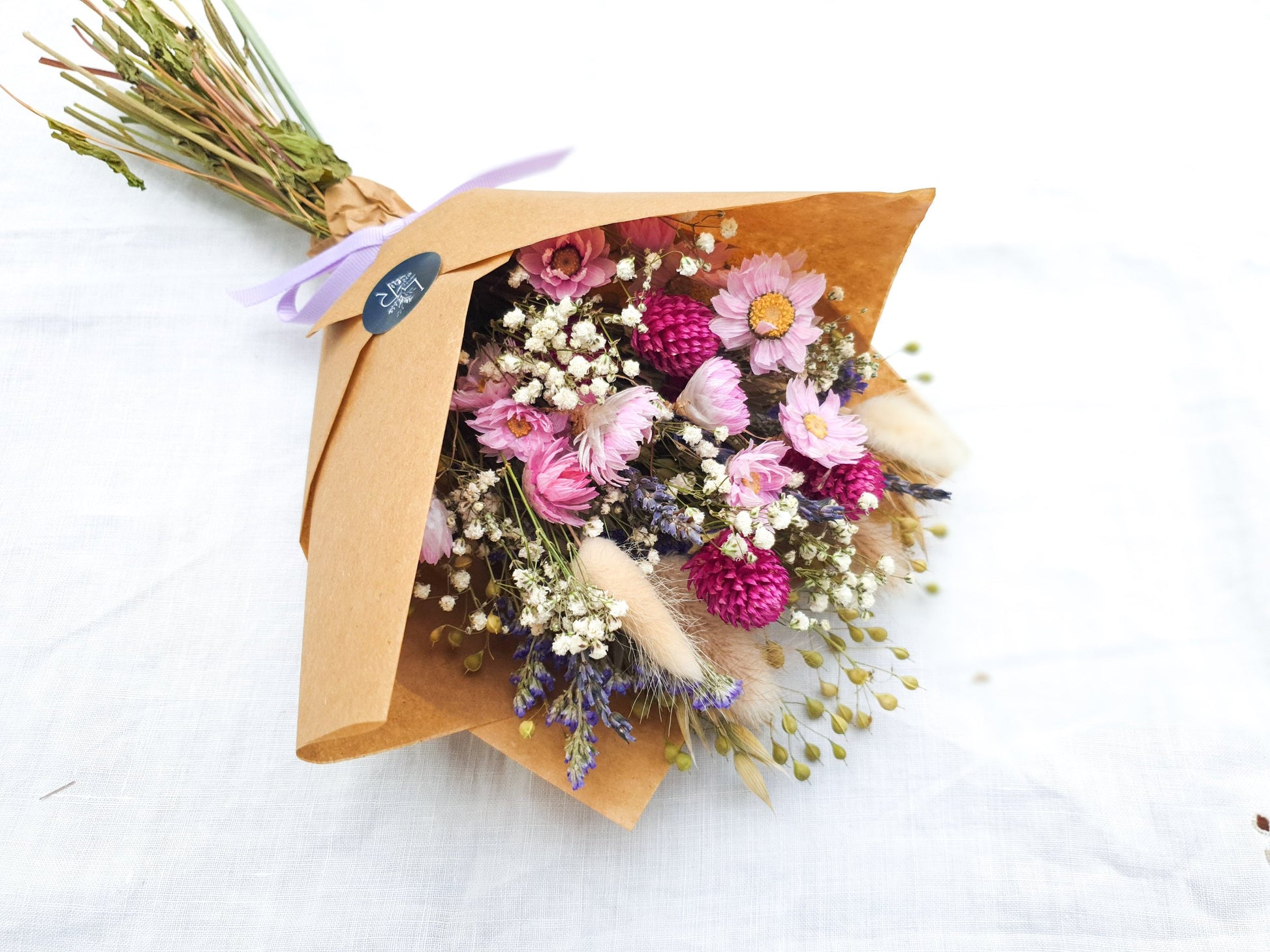 "Wildflower Meadows" Dried Flower Mini bouquet - Lytton Rose Botanical