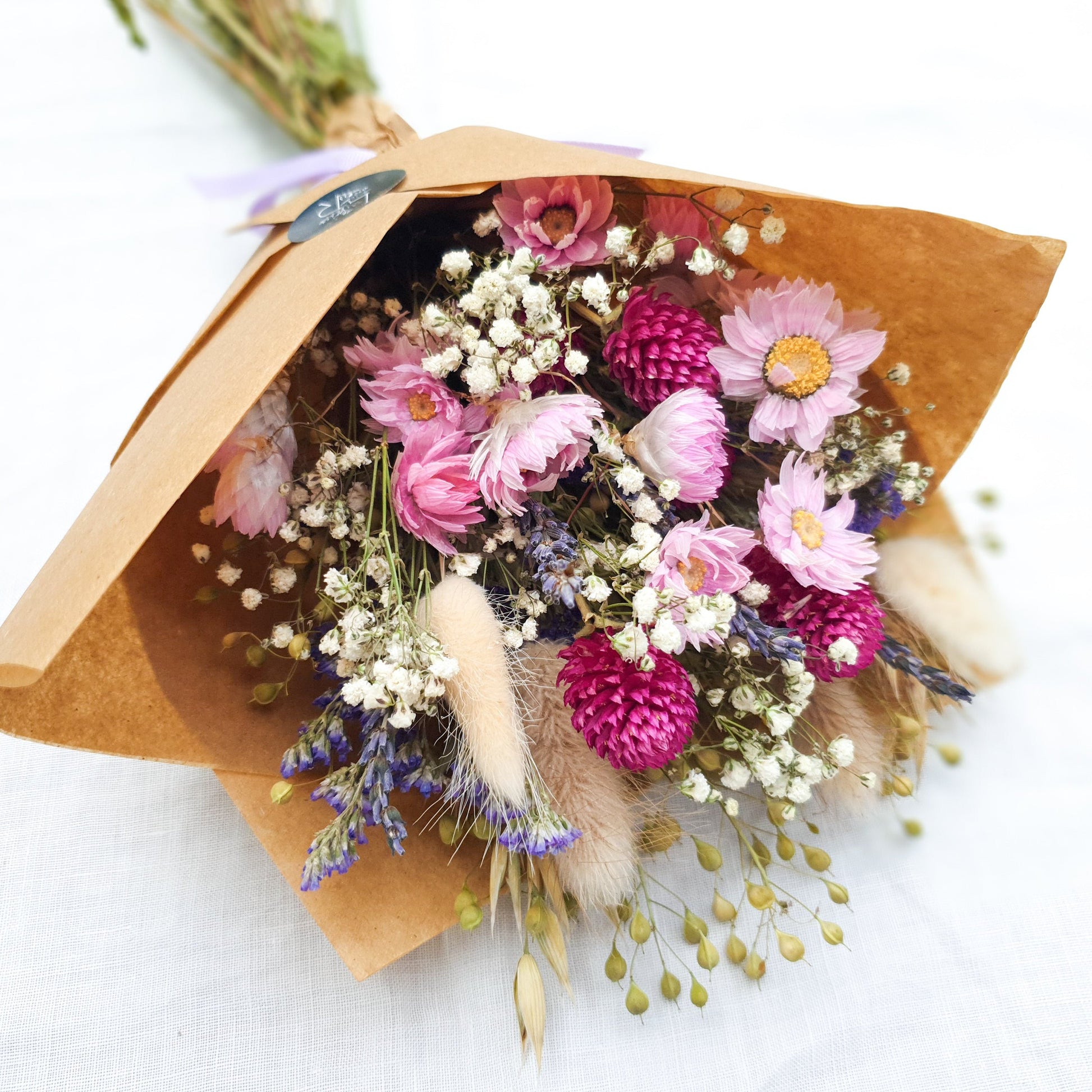 "Wildflower Meadows" Dried Flower Mini bouquet - Lytton Rose Botanical