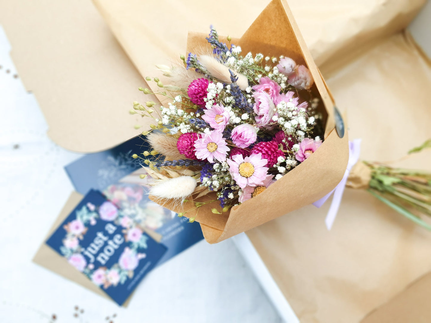 "Wildflower Meadows" Dried Flower Mini bouquet - Lytton Rose Botanical