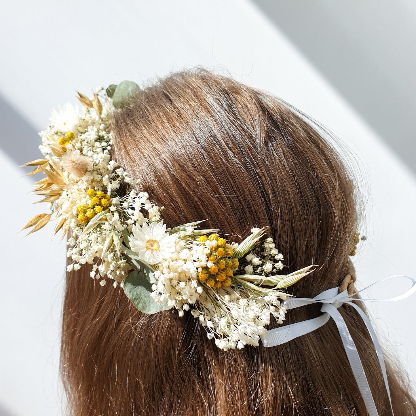 Daisy Flower Crown- Summer Gold Collection - Lytton Rose Botanical