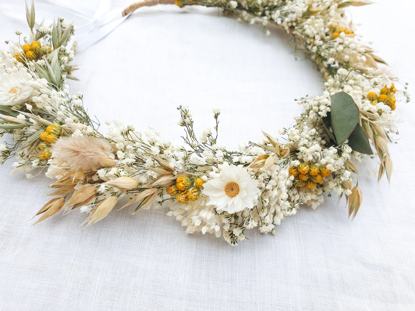 Daisy Flower Crown- Summer Gold Collection - Lytton Rose Botanical