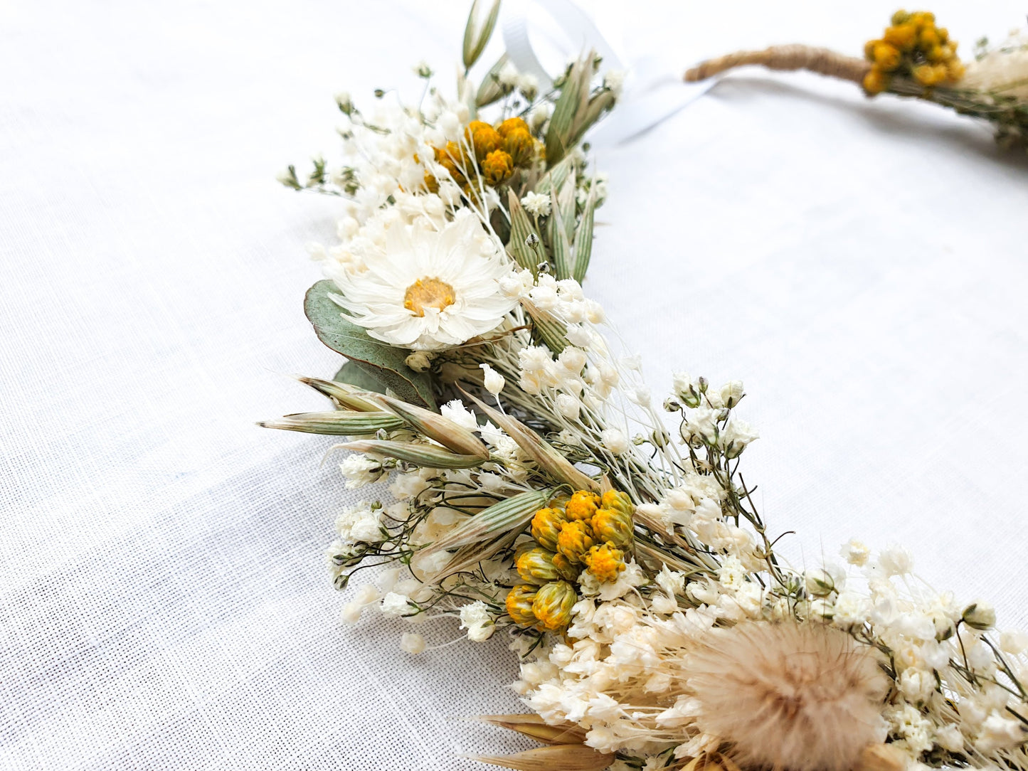 Daisy Flower Crown- Summer Gold Collection - Lytton Rose Botanical