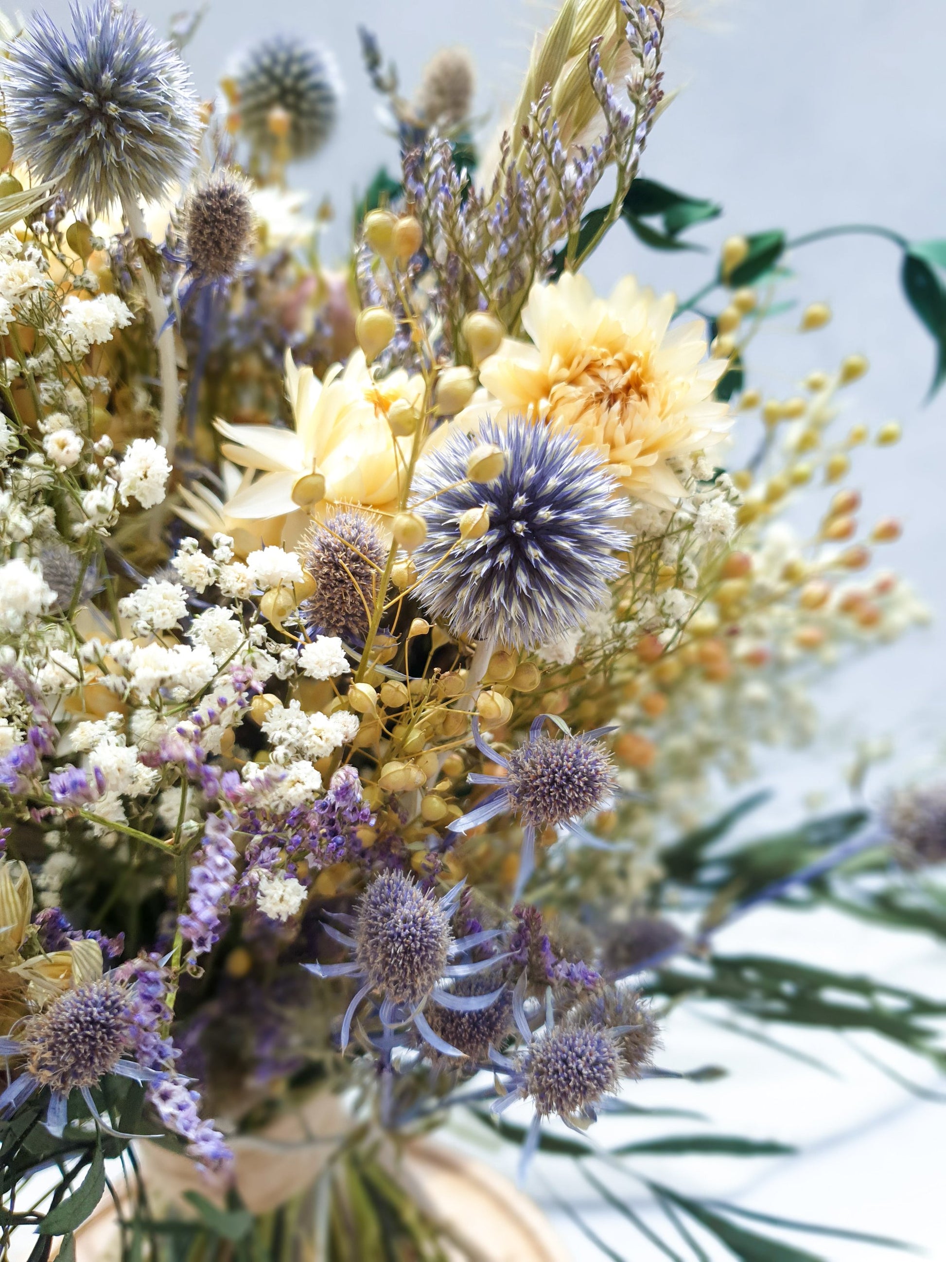 "Serenity Meadow" Dried Flower Bouquet - Lytton Rose Botanical