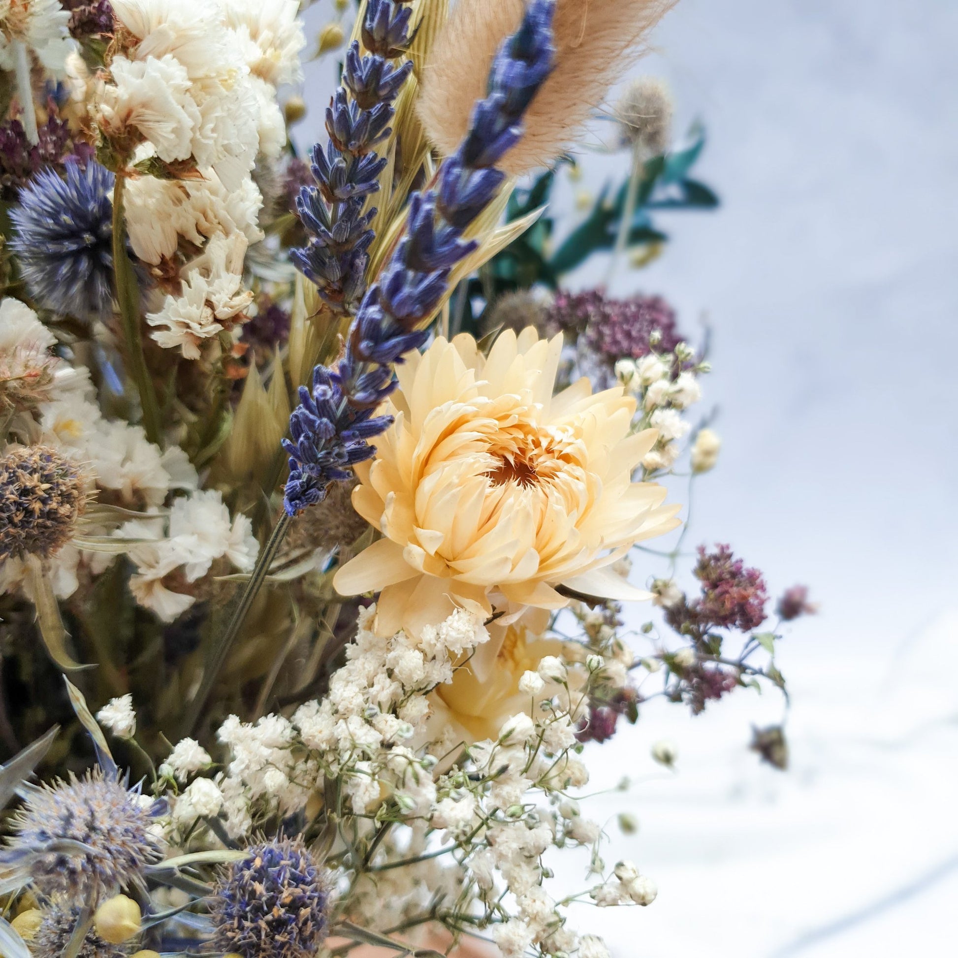 "Serenity Meadow" Dried Flower Bouquet - Lytton Rose Botanical