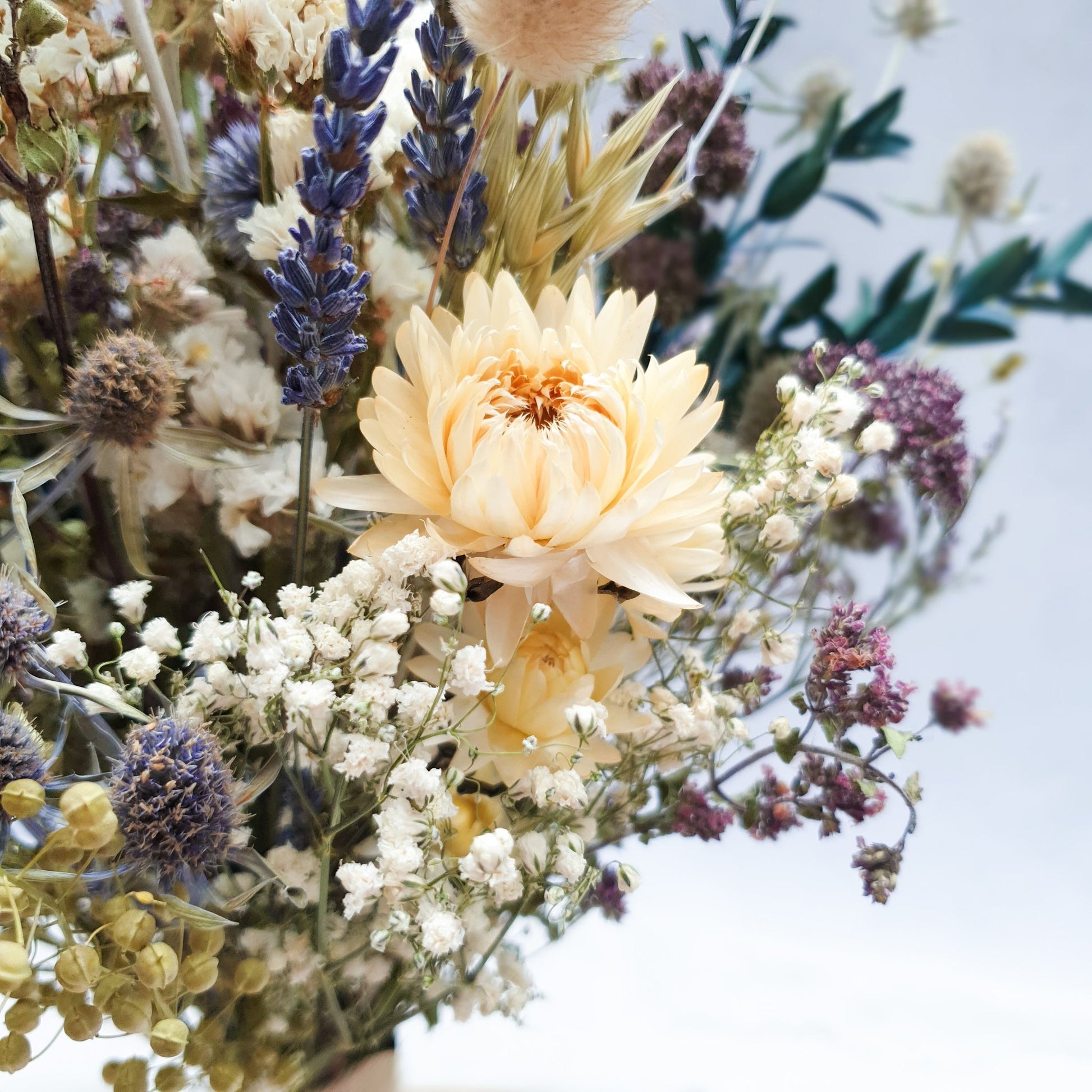 "Serenity Meadow" Dried Flower Bouquet - Lytton Rose Botanical