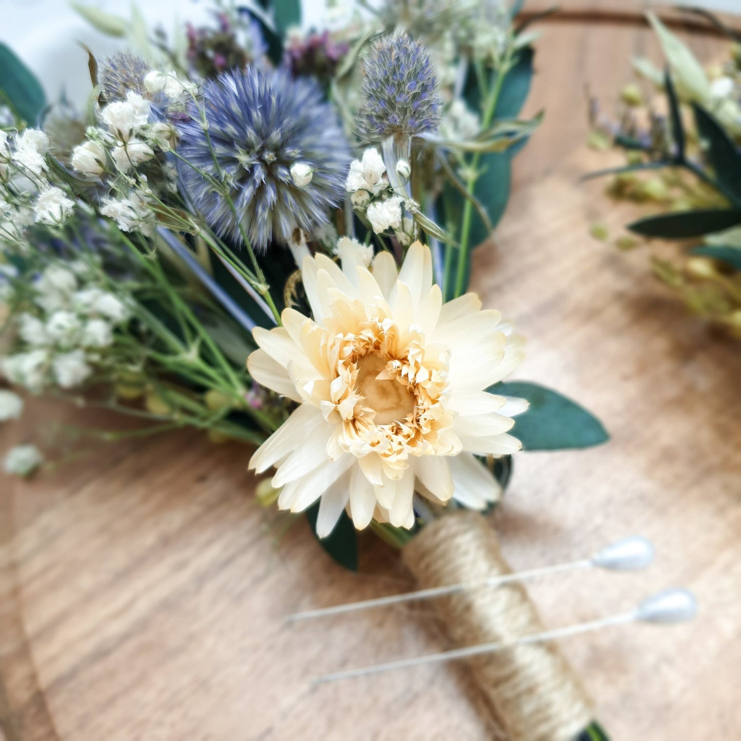 "Serenity Meadow" Buttonhole - Lytton Rose Botanical