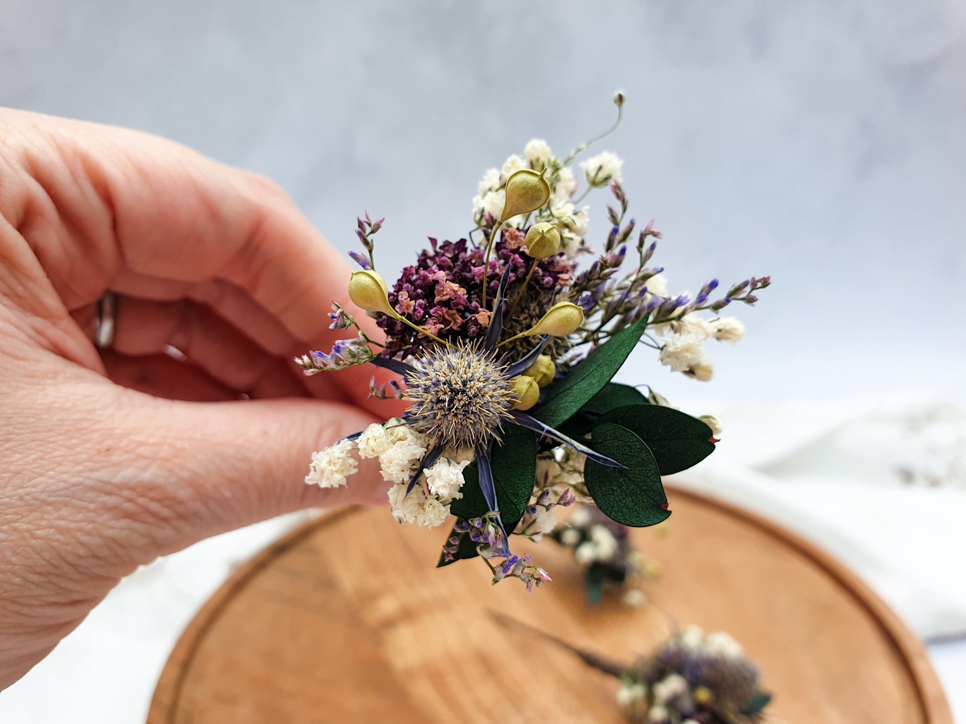 "Serenity Meadow" Hair Pins - Lytton Rose Botanical