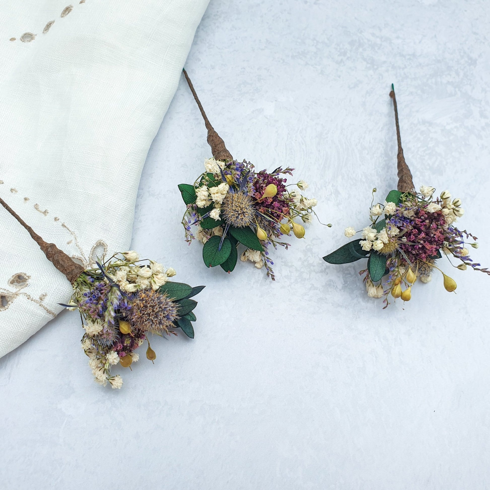 "Serenity Meadow" Hair Pins - Lytton Rose Botanical