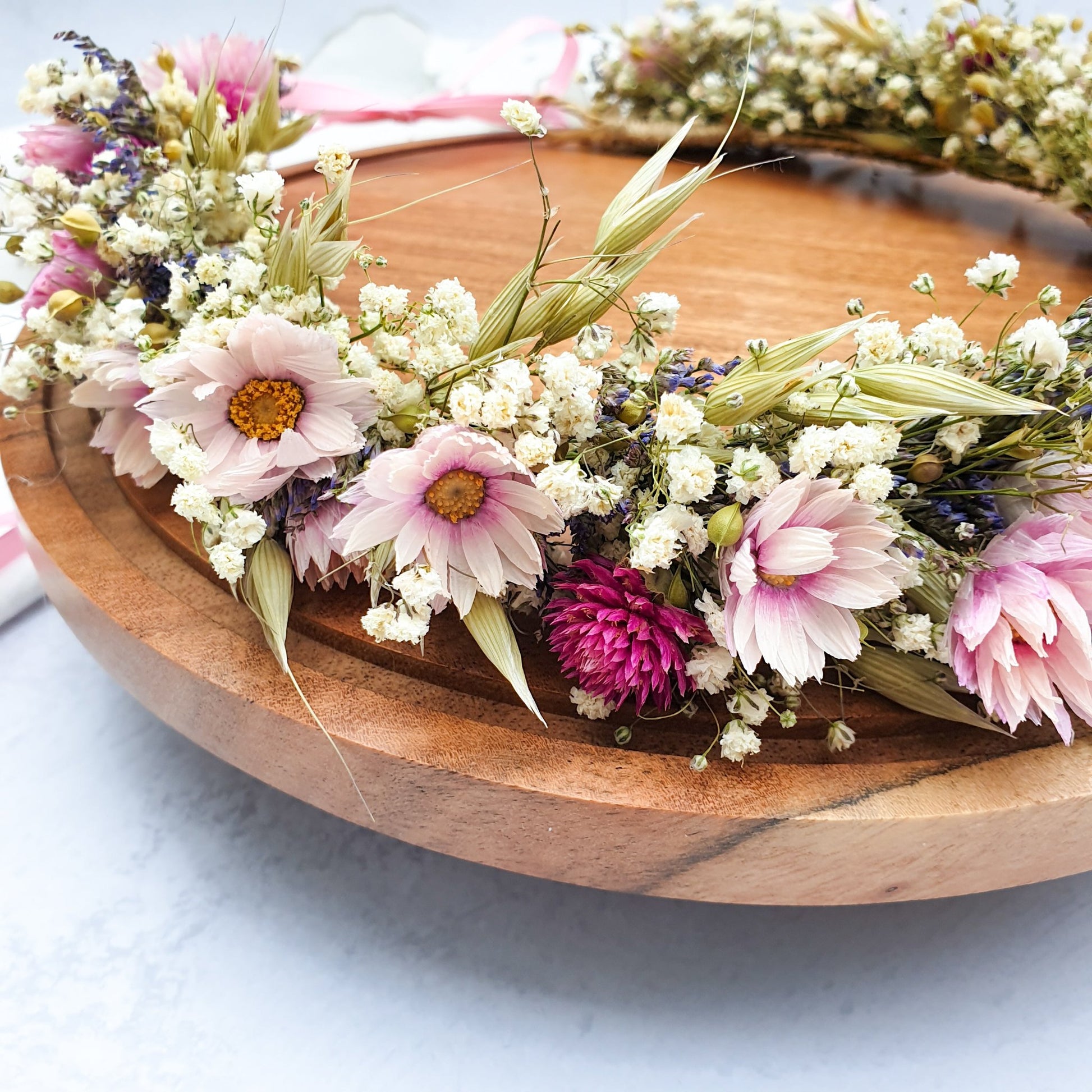 Daisy Flower Crown- Wildflower Meadows Collection - Lytton Rose Botanical