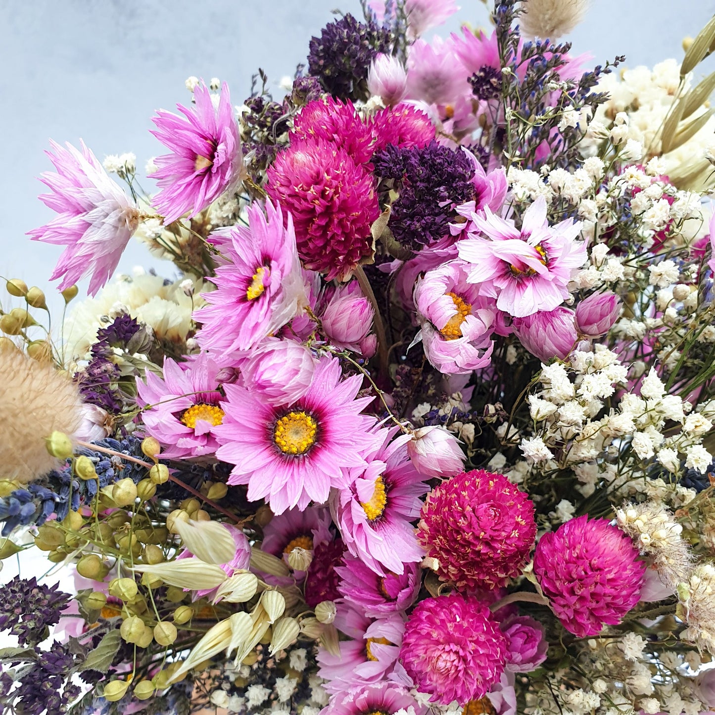 "Wildflower Meadows" Handtie Bouquet - Lytton Rose Botanical