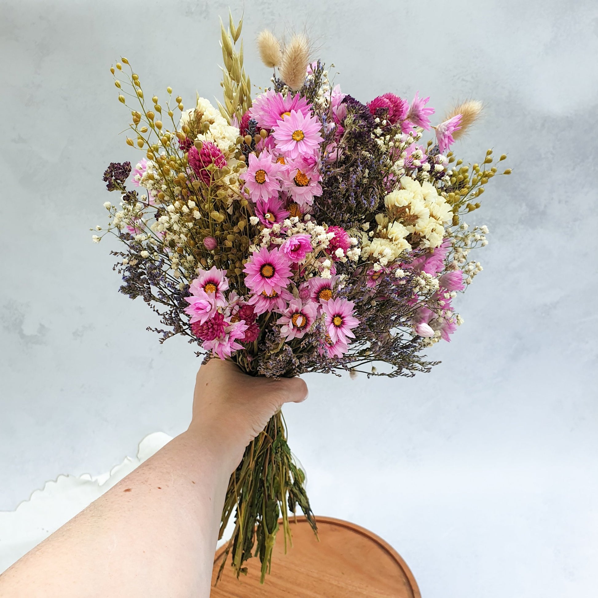 "Wildflower Meadows" Handtie Bouquet - Lytton Rose Botanical