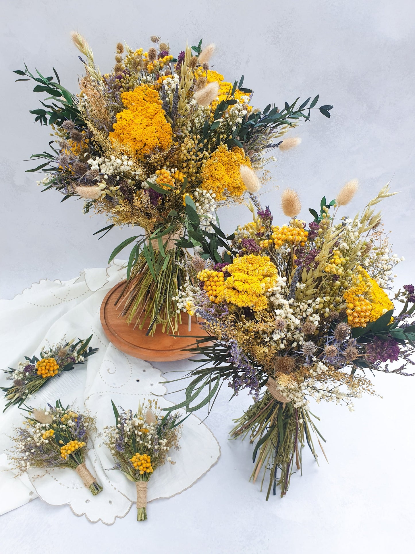 "Meadow Bliss" Dried Flower Bouquet - Lytton Rose Botanical