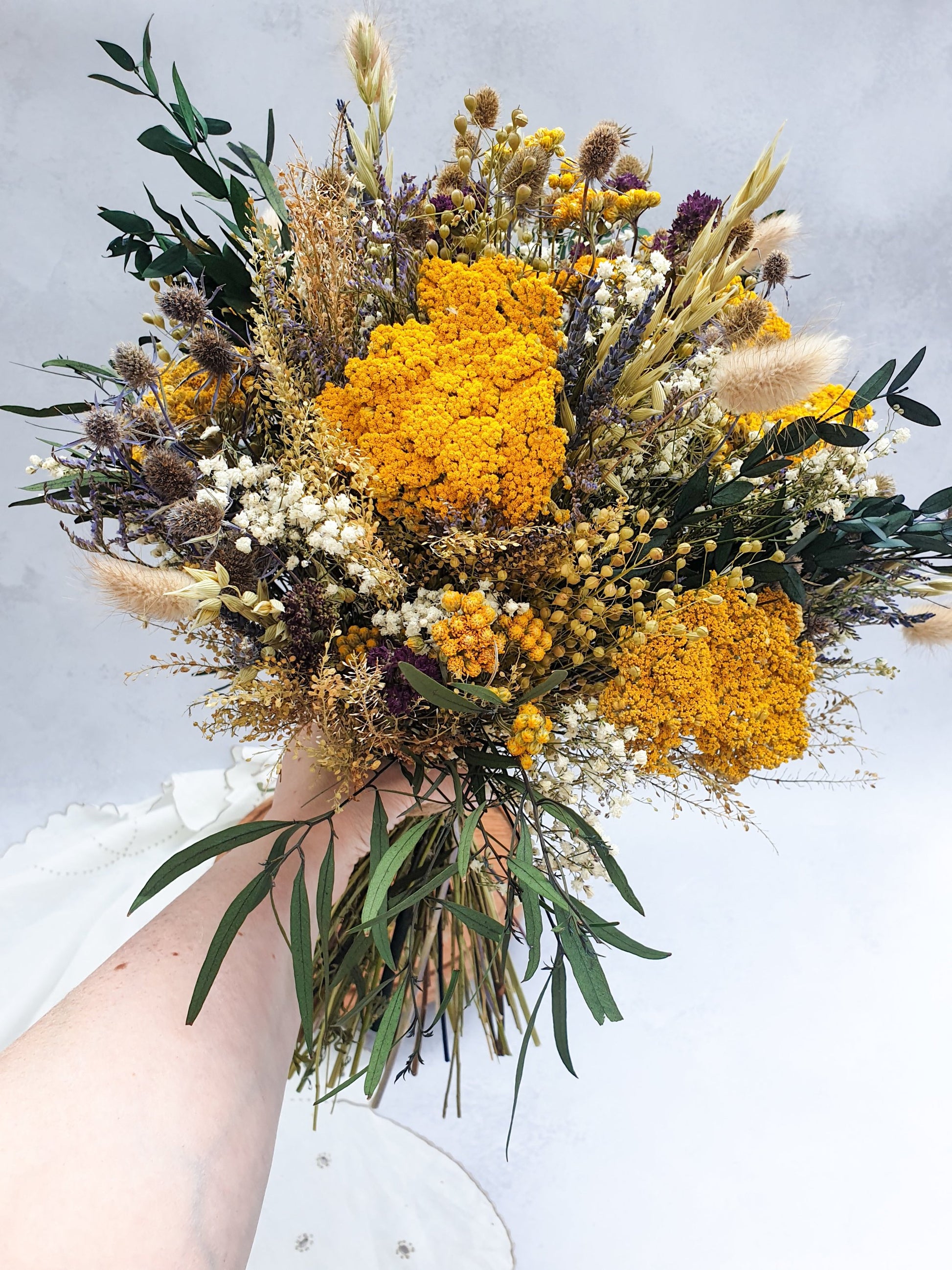 "Meadow Bliss" Dried Flower Bouquet - Lytton Rose Botanical