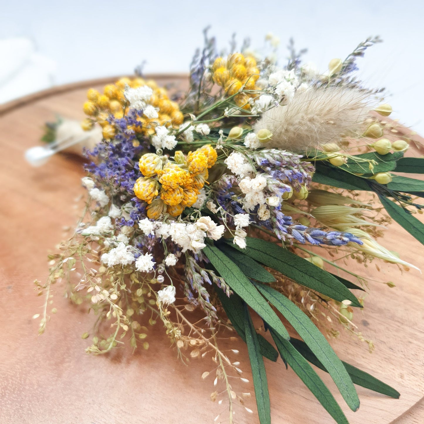 "Meadow Bliss" Buttonhole - Lytton Rose Botanical