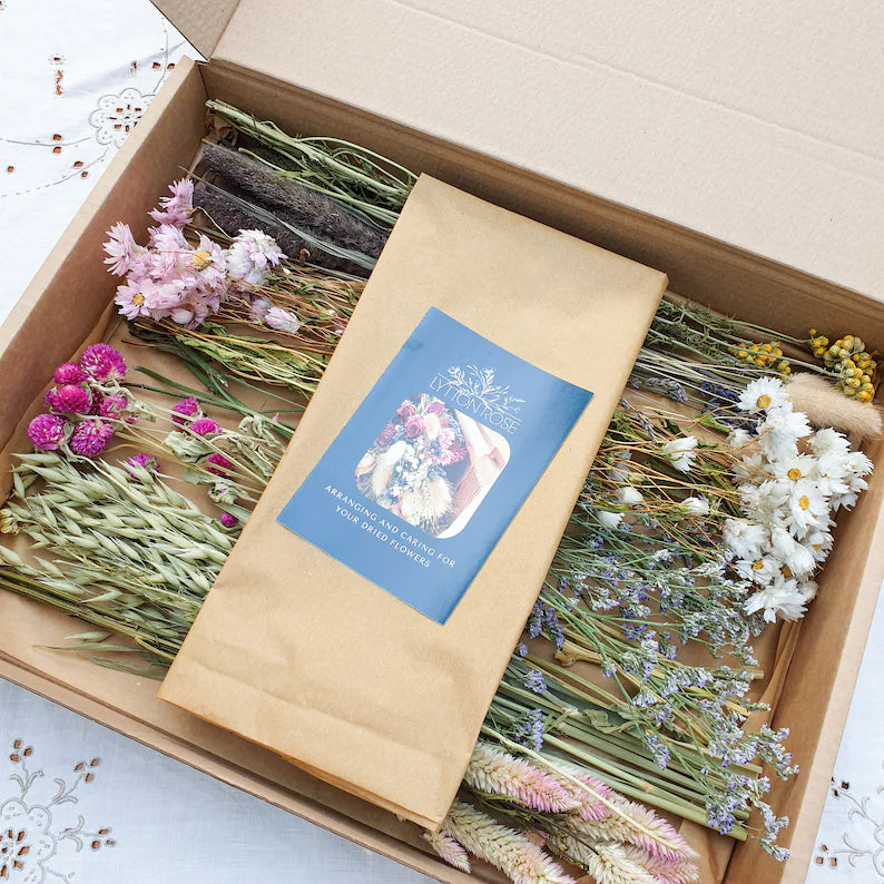 Dried Flower Mixed Box- Wildflower Fields - Lytton Rose Botanical