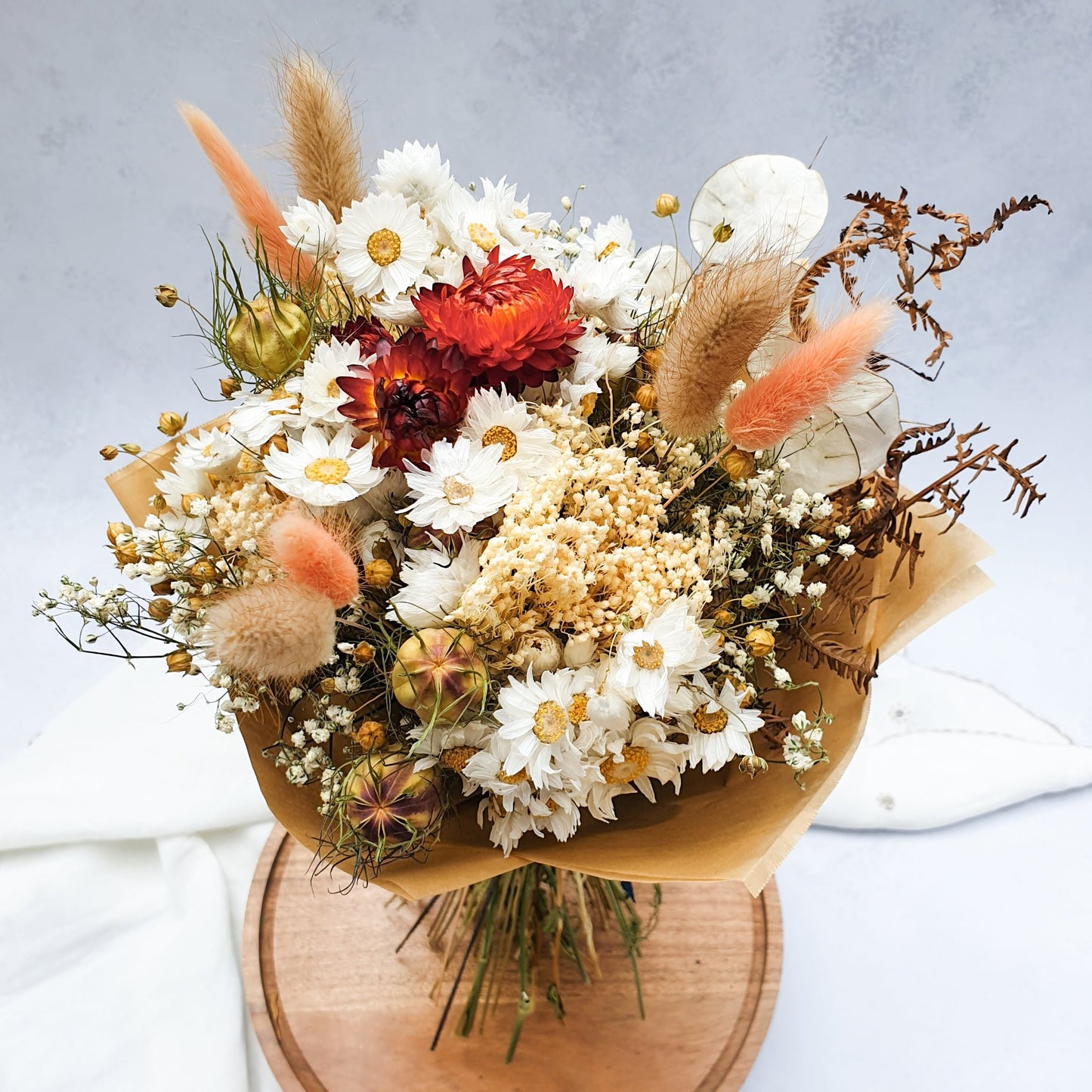 "Forest Glow" Dried Flower Bouquet - Lytton Rose Botanical