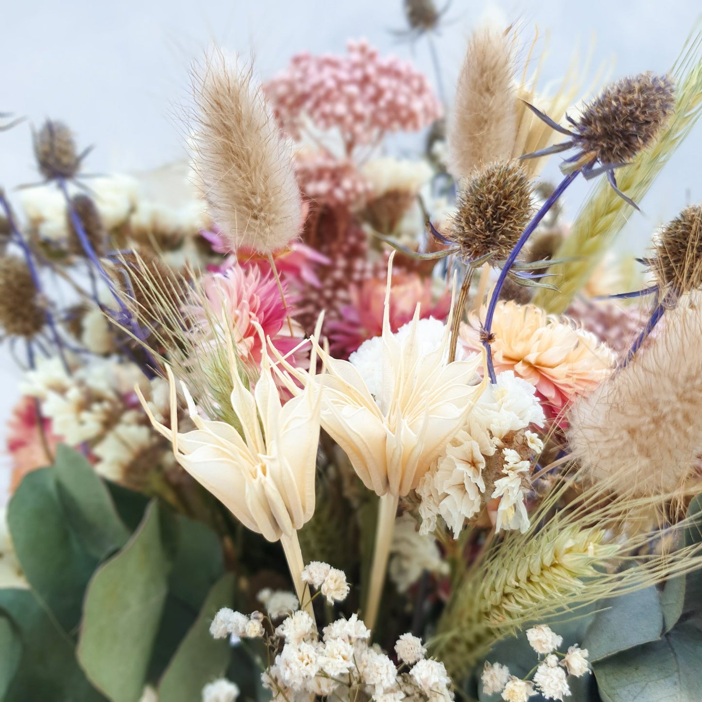 "Moonlight Meadows" Dried Flower Bouquet - Lytton Rose Botanical