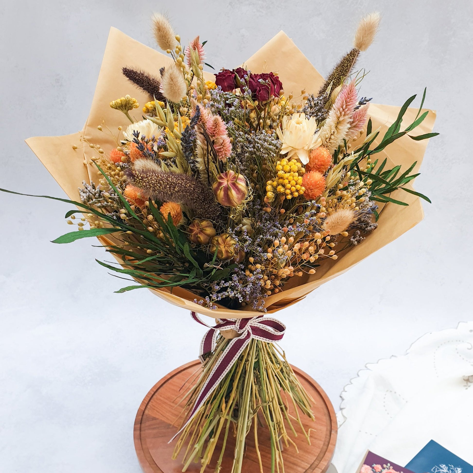 "Paradise Garden" Dried Flower Bouquet - Lytton Rose Botanical