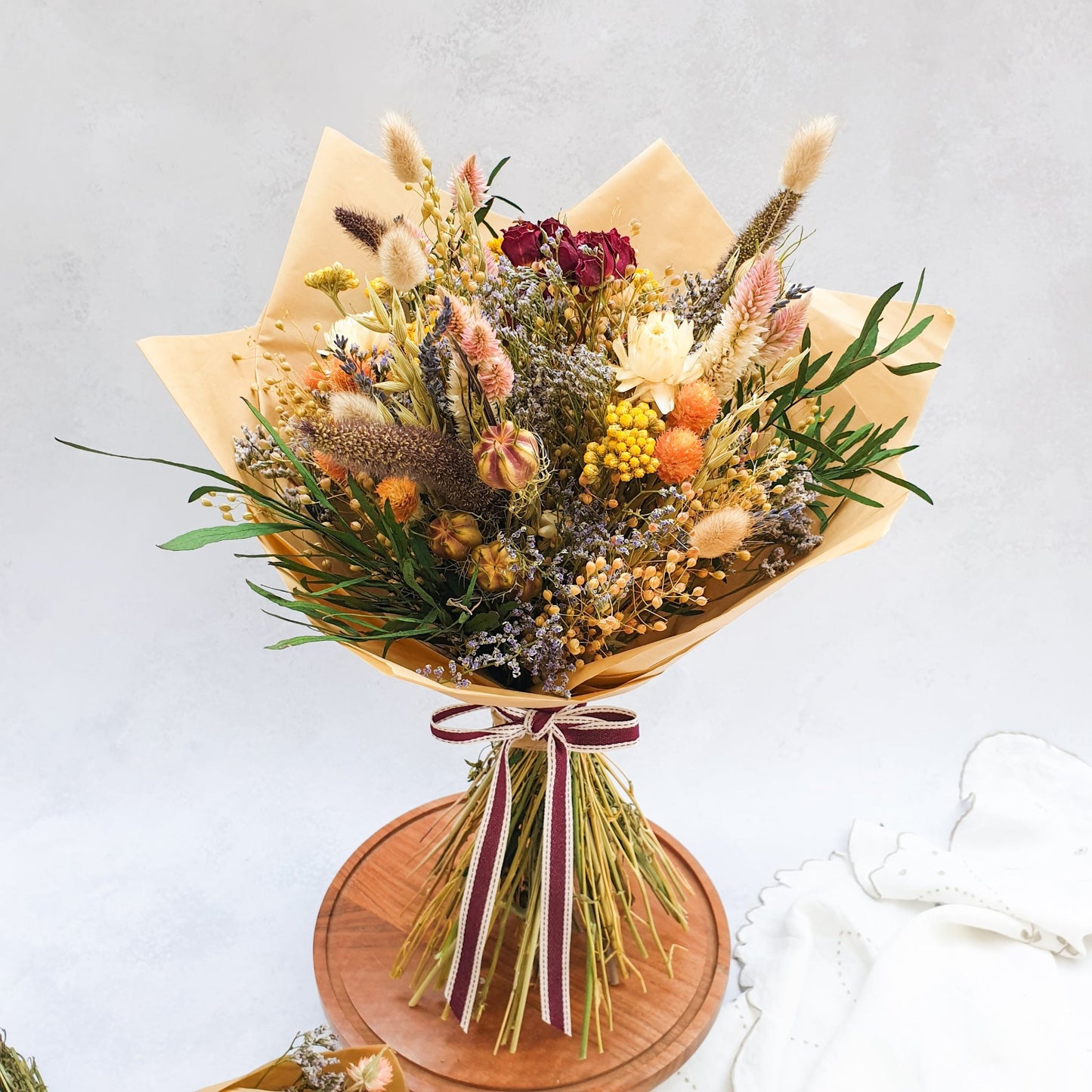 "Paradise Garden" Dried Flower Bouquet - Lytton Rose Botanical