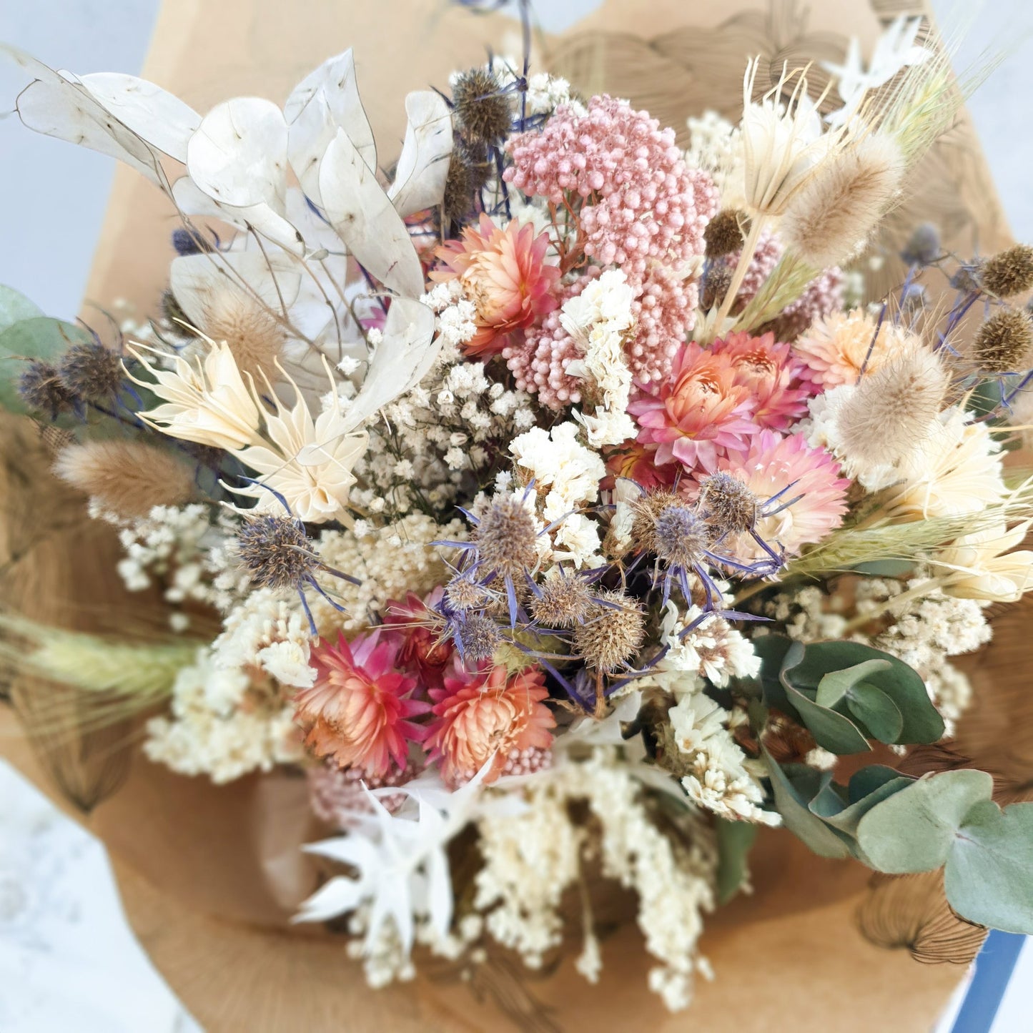 "Moonlight Meadows" Dried Flower Bouquet - Lytton Rose Botanical