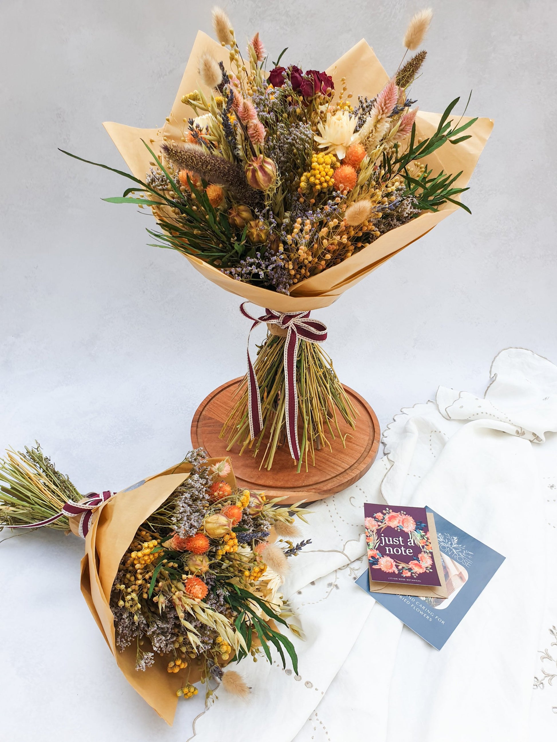 "Paradise Garden" Dried Flower Bouquet - Lytton Rose Botanical