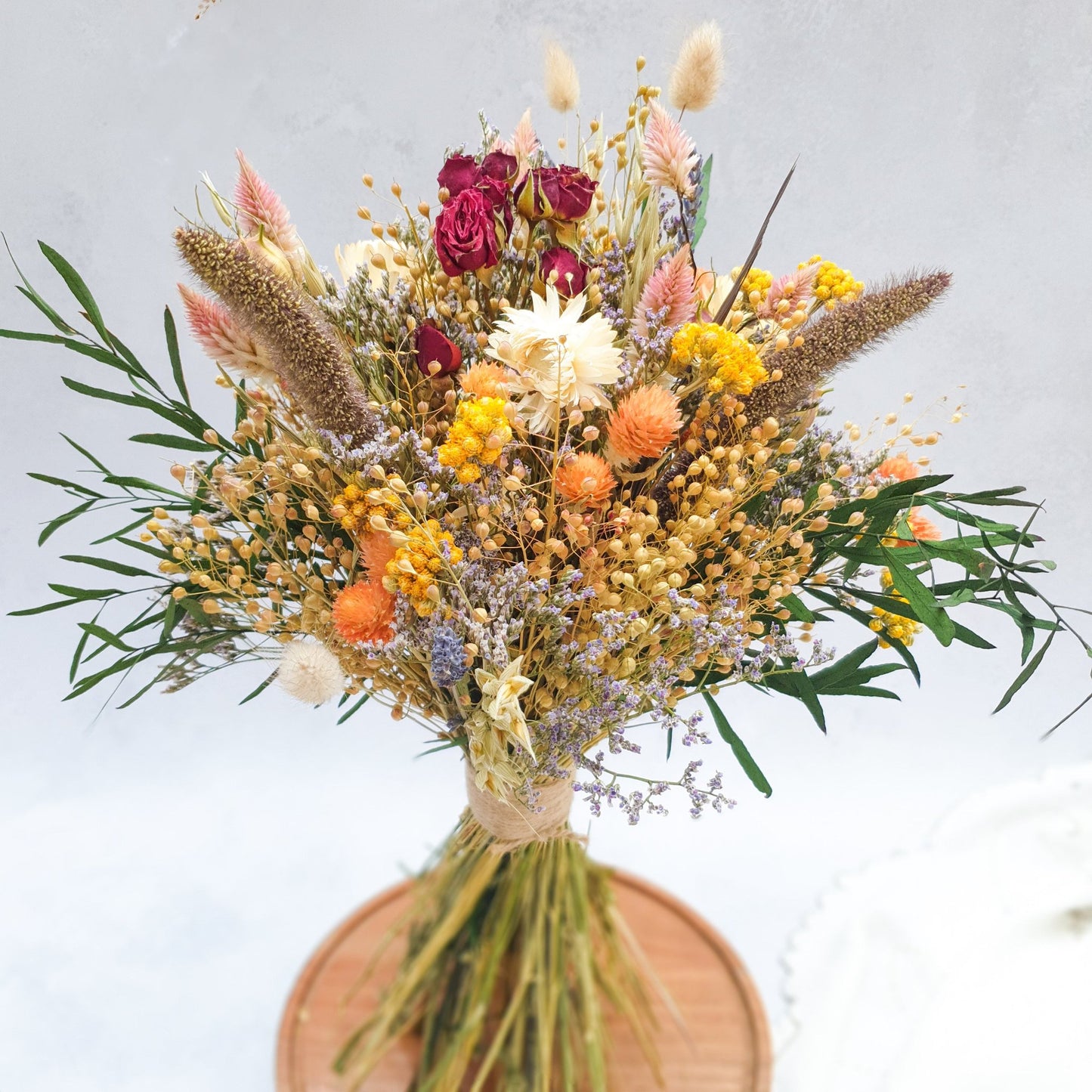 "Paradise Garden" Dried Flower Bouquet - Lytton Rose Botanical